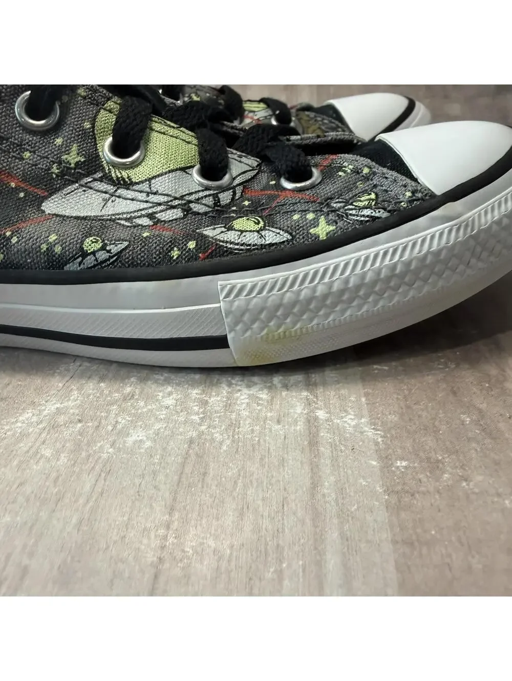 Converse Chuck Taylor All Star Interstellar Dinos Shoes Youth 2 Dinosaur UFOs